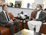 Czech Ambassador Tomas Smetanka calls on Minister for Energy Omar Ayub Khan