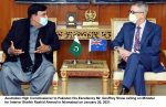 Interior Minister, Australian High Commissioner exchange views on matters of mutual interest Interior Minister, Australian High Commissioner exchange views on matters of mutual interest