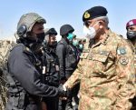 COAS General Bajwa visits Zarb-e-Hadeed training area COAS General Bajwa visits Zarb-e-Hadeed training area