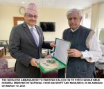 Bilateral cooperation between Pak-Nepal stressed Bilateral cooperation between Pak-Nepal stressed