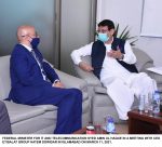 Federal Minister for IT, CEO of Etisalat Group discuss matters related to Telecom sector Federal Minister for IT, CEO of Etisalat Group discuss matters related to Telecom sector