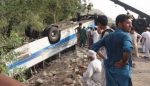 18 passengers killed as pilgrims laden bus skidded off near Khuzdar 18 pilgrims were died and several others were got serious
