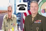 Army Chief General Qamar Javed Bajwa’s telephonic contact with US Commander