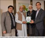 Director Public Relations NHA Sohail Aftab paid a tribute to Muhammad Saleem on his retirement