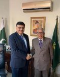 Nepal Ambassador calls on Tariq Fatemi