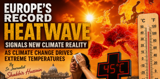 Europe’s record heatwave signals new climate reality as climate change drives extreme temperatures
