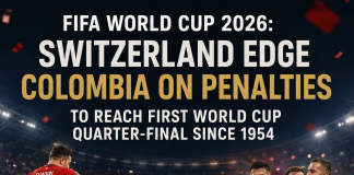 Switzerland Edge Colombia on Penalties to Reach First World Cup Quarter-final Since 1954