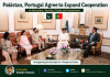Pakistan, Portugal agree to expand cooperation in education, tourism, trade and investment