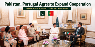 Pakistan, Portugal agree to expand cooperation in education, tourism, trade and investment