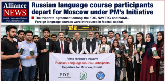 Russian Language Course Participants Leave for Moscow Under PM’s Youth Skills Initiative
